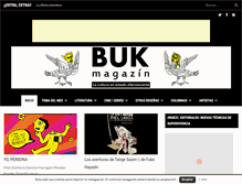 Tablet Screenshot of bukmagazin.com